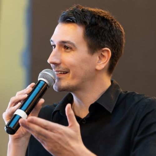 Florian Depenne en direct lors d'un webinaire interactif